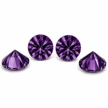 Amethyst Purple, EIMASS® Premium Zircon Diamonds – High-Quality Synthetic Gems for Jewellery