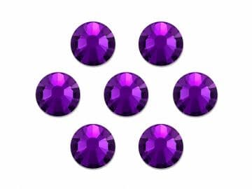 Amethyst Purple, EIMASS® Resin Flat Back Non Hotfix Rhinestones