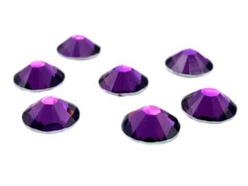 Amethyst Purple, EIMASS® Resin Flat Back Non Hotfix Rhinestones