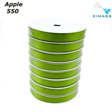 Apple (550) Premium Double Sided EIMASS® Satin Ribbons 6mm 10mm 15mm 20mm 25mm 38mm