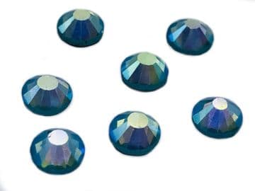 Aquamarine AB, EIMASS® 7767 Range Flat Back Hot Fix Glass Crystals - Small Packs