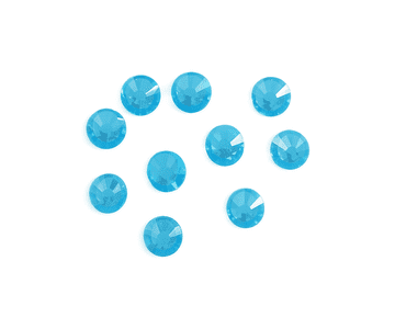 Aquamarine, EIMASS® 7767 Range Flat Back Hot Fix Rhinestones