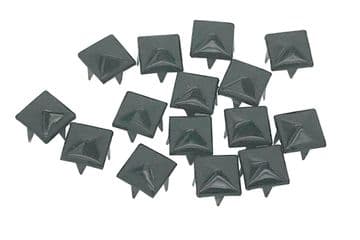 Black Pyramid Studs, Rivets to Embellish Bags, Shoes, Leather Jackets, Clothes, Craft, Claw Studs