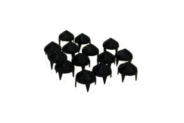 Black Spike Cone Studs, Rivets to Embellish Bags, Shoes, Costumes, Belts, Dresses, Craft