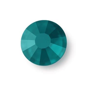 Blue Zircon, EIMASS® 7747 Range Hot Fix Flat Back Glass Crystals - Small Packs