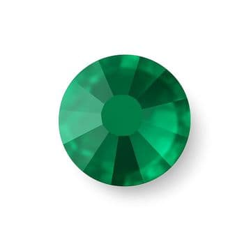Blue Zircon Green, EIMASS® 7787 Grade A Flat-Back Non-Hot Fix Glass Crystals