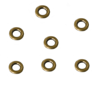 Bronze Rings Hotfix Studs, EIMASS® Hotfix Flat Back Copper Studs - Embellish