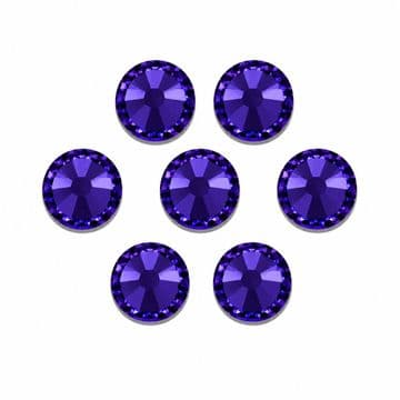 Cadbury Purple, EIMASS® Resin Flat Back Non Hotfix Rhinestones
