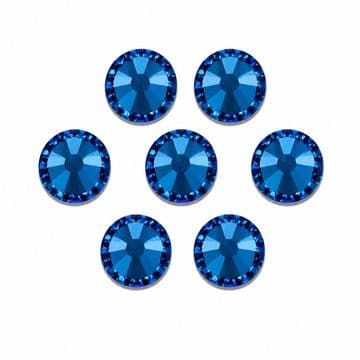 Capri Blue, EIMASS® Resin Flat Back Non Hotfix Rhinestones