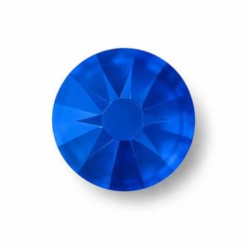 Capri Blue Star Cut, EIMASS® 8878 Exquisite Non Hot Fix Flat Back Crystals