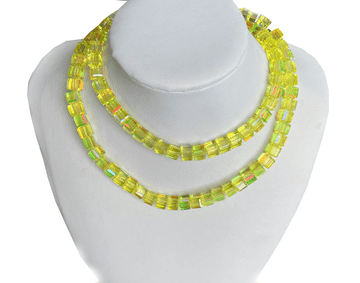 Citrine AB Beads, EIMASS® Faceted Crystal Necklace Beads, Bracelet Beads #35