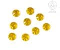 Citrine, EIMASS® 7787 Grade A Flat-Back Non-Hot Fix Glass Crystals (Small Packs)