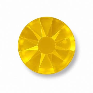 Citrine Star Cut, EIMASS® 8878 Exquisite Non Hot Fix Flat Back Crystals, Global Brand