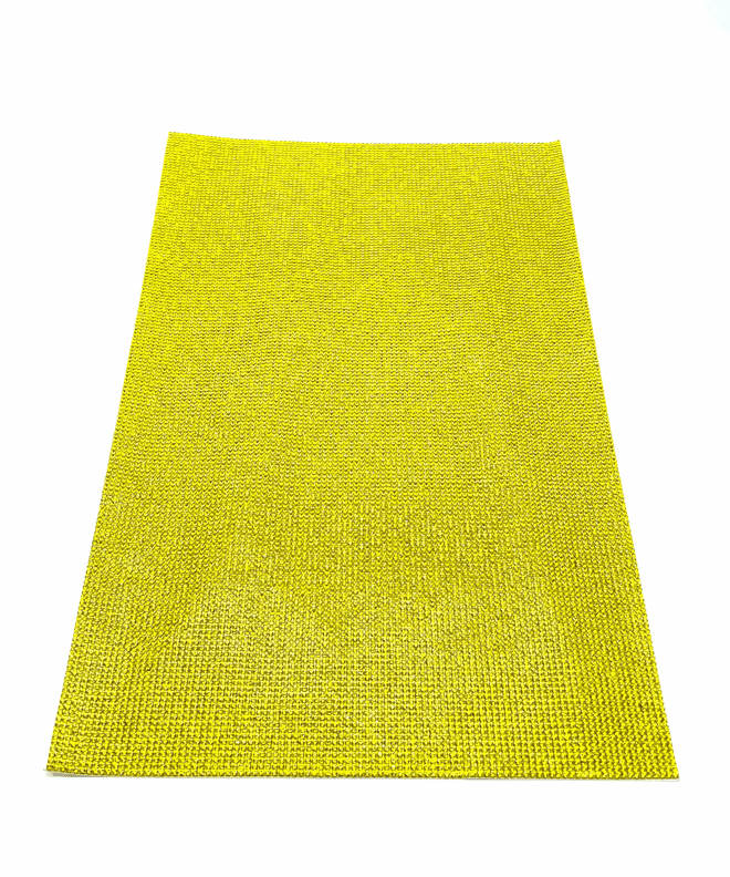 Citrine Yellow Self-Adhesive Crystal Mesh, EIMASS® Rhinestone Sheet