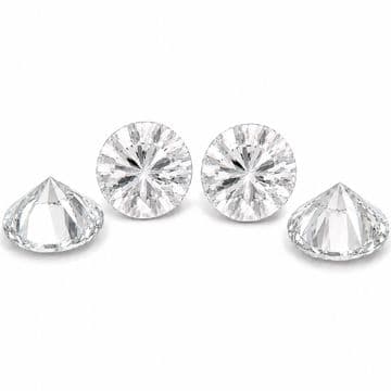 Clear Crystal, EIMASS® Premium Zircon Diamonds – High-Quality Synthetic Gems for Jewellery, Craft