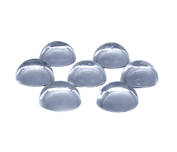 Clear Crystal Round Cabochon, EIMASS® Acrylic Flat Back Rhinestones