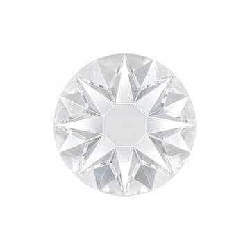 Clear Crystal Star Cut, EIMASS® 8878 Exquisite Non Hot Fix Flat Back Crystals, Global Brand