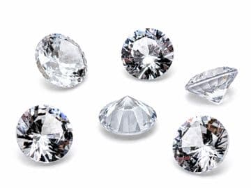 Clear Table Scatter Crystals, EIMASS® 3787 Unfoiled Glass Diamonds