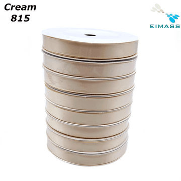 Cream (815) Premium Double Sided EIMASS® Satin Ribbons 6mm 10mm 15mm 20mm 25mm 38mm