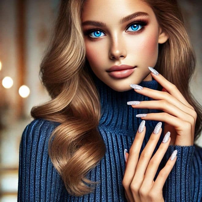 EIMASS Druzy Diamond Dust Nail Art Gems | Crushed Crystal Glitter for Nails