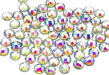 Crystal AB Round, EIMASS® Tiny Resin Crystals