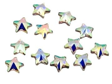 Crystal AB Star (5mm), EIMASS® 8830 Tiny Glass Crystals - Nail Art