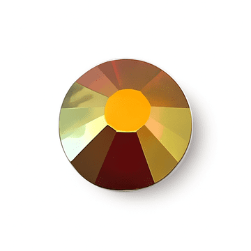 Dark Siam AB, EIMASS® 7787 Grade A Flat-Back Non-Hot Fix Glass Crystals (Small Packs)