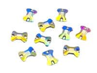 EIMASS Resin Bow Tie Shape Sew or Glue on Crystals