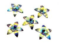 EIMASS Resin Flower shape Sew or Glue on Flat Back Crystals