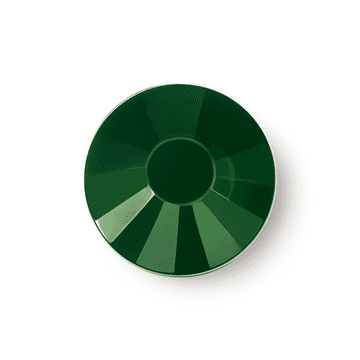 Emerald Green, EIMASS® 7747 Grade A Hotfix Flat Back Glass Crystals