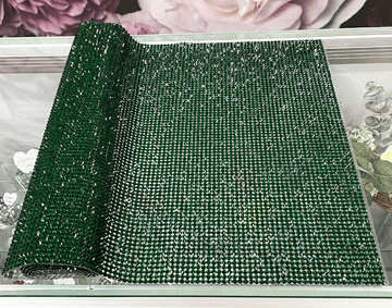 Emerald Green, EIMASS® Flat-Back Hotfix Mesh