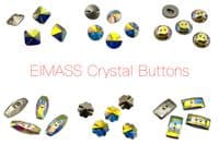 Exquisite 8868 Range Crystal Buttons - Flower, Heart, Oval, Rectangle, Round, Rivoli, Square, Oblong