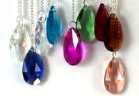 Glass Chandelier Drops