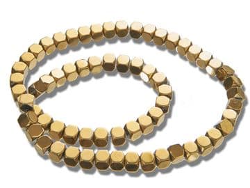 Gold Hematite, EIMASS® Semi-Precious Gemstone Beads