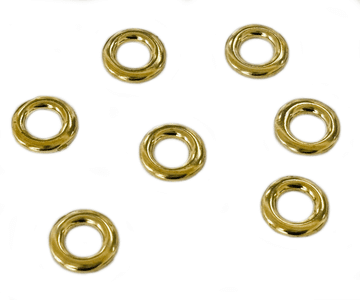 Gold Rings Hotfix Studs, EIMASS® Hotfix Flat Back Copper Studs - Embellish