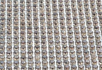 Golden Shadow Hot Fix Rhinestone Mesh, EIMASS® Crystal Mesh, Rhinestone Transfer Sheet