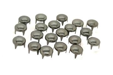 Gunmetal Round Dome, EIMASS® Studs Rivets with Prongs Claws