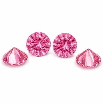Hot Pink, EIMASS® Premium Zircon Diamonds – High-Quality Synthetic Gems for Jewellery, Craft
