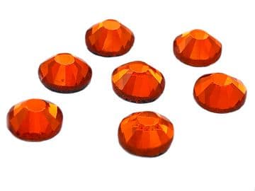 Hyacinth, EIMASS® 7767 Range Flat Back Hot Fix Glass Crystals - Small Packs