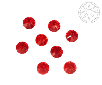 Hyacinth Star Cut, EIMASS® 8878 Exquisite Non Hot Fix Flat Back Crystals, Global Brand