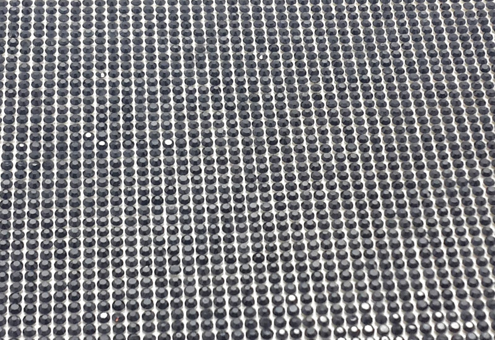 500 Strass Hot Fix BLACK DIAMOND - Mix De Tailles S6 à S20 - Pour Thermocollage - Neuf