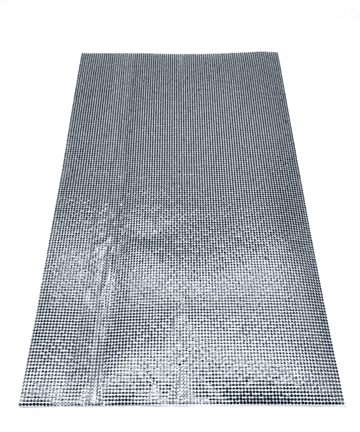 Jet Black Self-Adhesive Mesh, EIMASS® Rhinestone Sheet