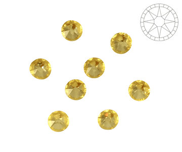 Jonquil Star Cut, EIMASS® 8878 Exquisite Non Hot Fix Flat Back Crystals, Global Brand