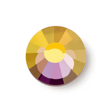 Light Amethyst AB, EIMASS® 7747 Grade A Hotfix Flat Back Glass Crystals