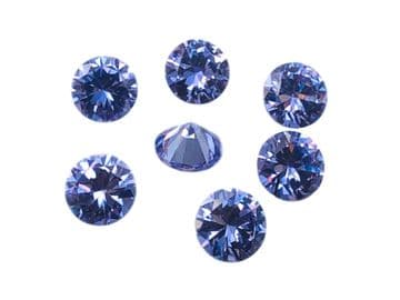 Light Amethyst, EIMASS® Premium Zircon Diamonds – High-Quality Synthetic Gems for Jewellery, Craft