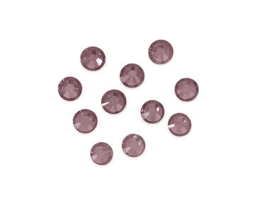 Light Amethyst Lilac, EIMASS® 7767 Range Flat Back Hot Fix Glass Rhinestones