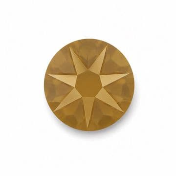 Light Colorado Topaz Star Cut (Golden Shadow), EIMASS® 8878 Exquisite Non Hot Fix Flat Back Crystals
