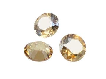 Light Gold, EIMASS® Glass Diamonds - Home Office Decor, Paper Weight Ornament