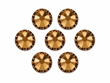 Light Gold, EIMASS® Resin Flat Back Non Hotfix Rhinestones
