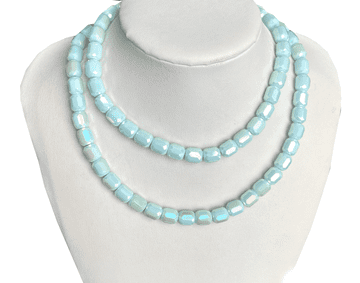 Light Green Pastel Beads, EIMASS® Faceted Crystal Necklace Beads, Bracelet Beads #30